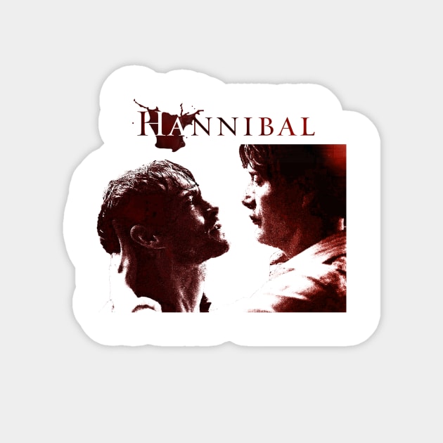 Hannibal last scene Sticker by juchka